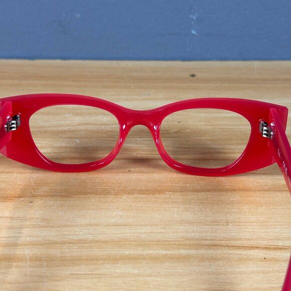 Ray-Ban RB4427 KAT 6760/84 Red Acetate Cat-Eye Eyeglasses 49-20-145 Frame Only - Picture 7 of 7